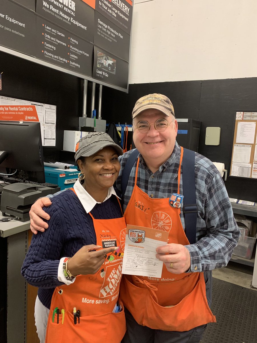 MickyMkt2370's tweet photo. #trandingorange TY Skiv for a job well done in Tool Rental taking care for our customers! @patiaquinta @Kcheps810 @johnminor11 https://t.co/qhYR2r1ERz