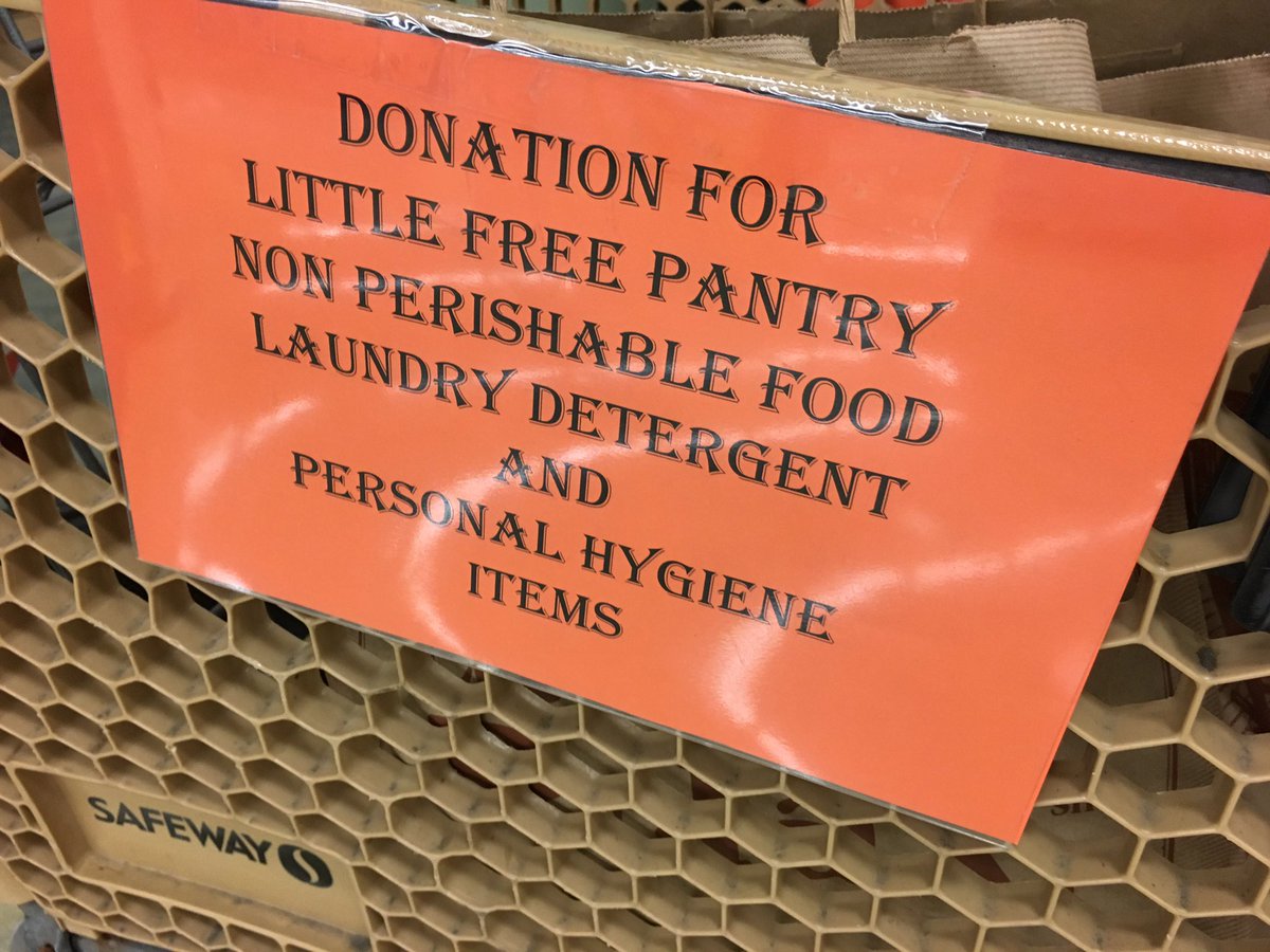 KevinLewisNomad's tweet photo. MORE: Varley shared the despairing photos on Facebook, and Damascus responded.

•#GoFundMe account w/ $1,207 - https://t.co/gmKTEEeTEH

•Safeway has donation 🛒 at customer service counter

•$100 check left at Varley’s🚪

•Three carpenters have offered to build/buy new pantry https://t.co/BQlFNE5Vjc