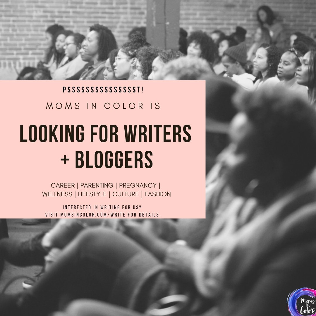 MomsInColor's tweet photo. Are You A Writer Or Blogger? We Need You! - https://t.co/SvYyC037IW | #momsincolor #momblogger https://t.co/LNiExGPPML