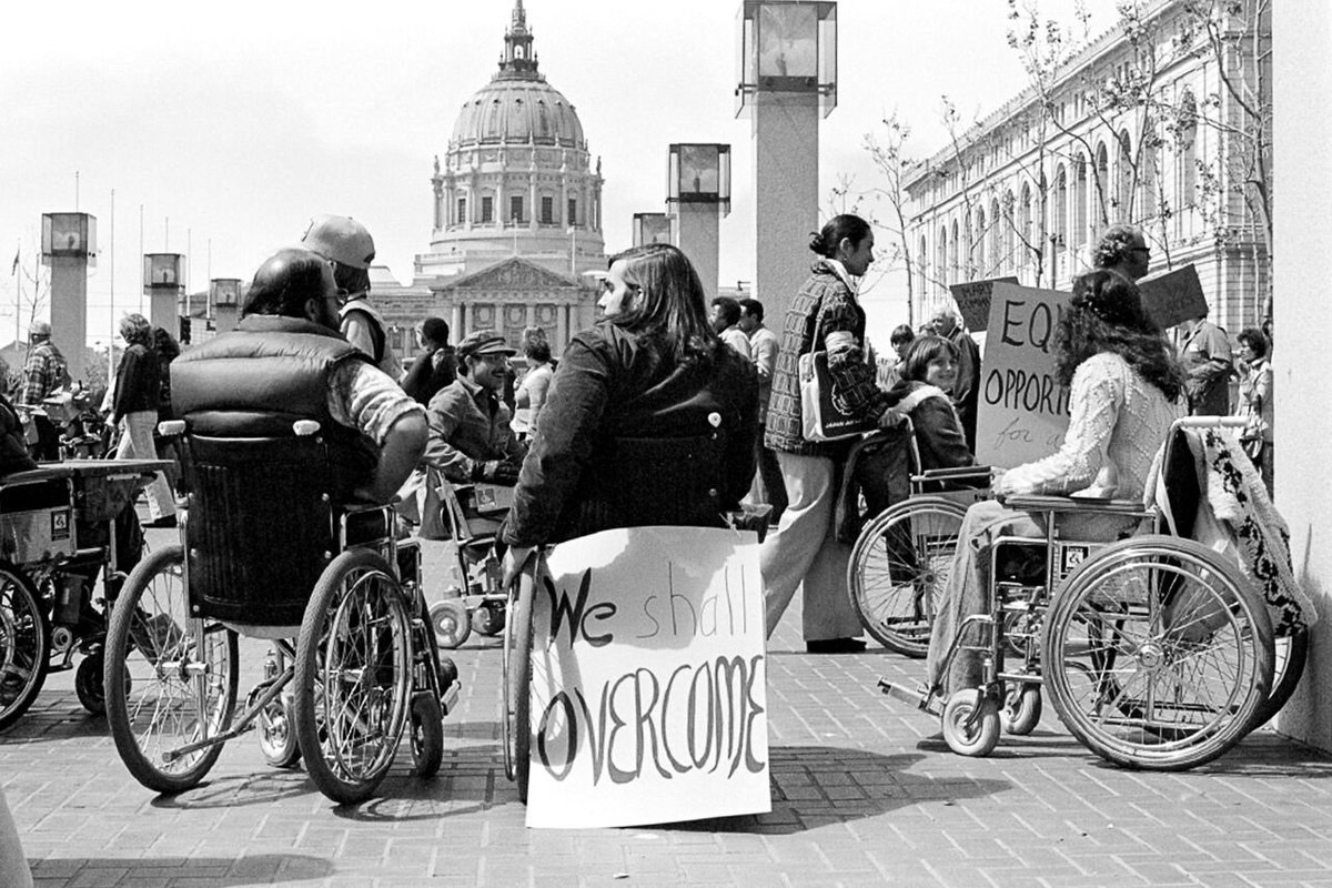 Meaningful Monday: Section 504 of the 1973 Rehabilitation Act was the first disability civil rights law to be enacted in the United States. It prohibits discrimination against people with disabilities in programs that receive federal financial assistance. #accommodationsforall