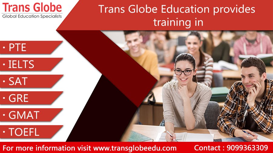 Trans Globe Education provides training in IELTS PTE TOEFL GRE GMAT and SAT
For more details visit transglobeedu.com or contact on 9099363309
.
.
.
#studyabroad #freecounseling #onestopsolution #overseaseducation #IELTS
#PTE #TOEFL #GRE #GMAT #SAT