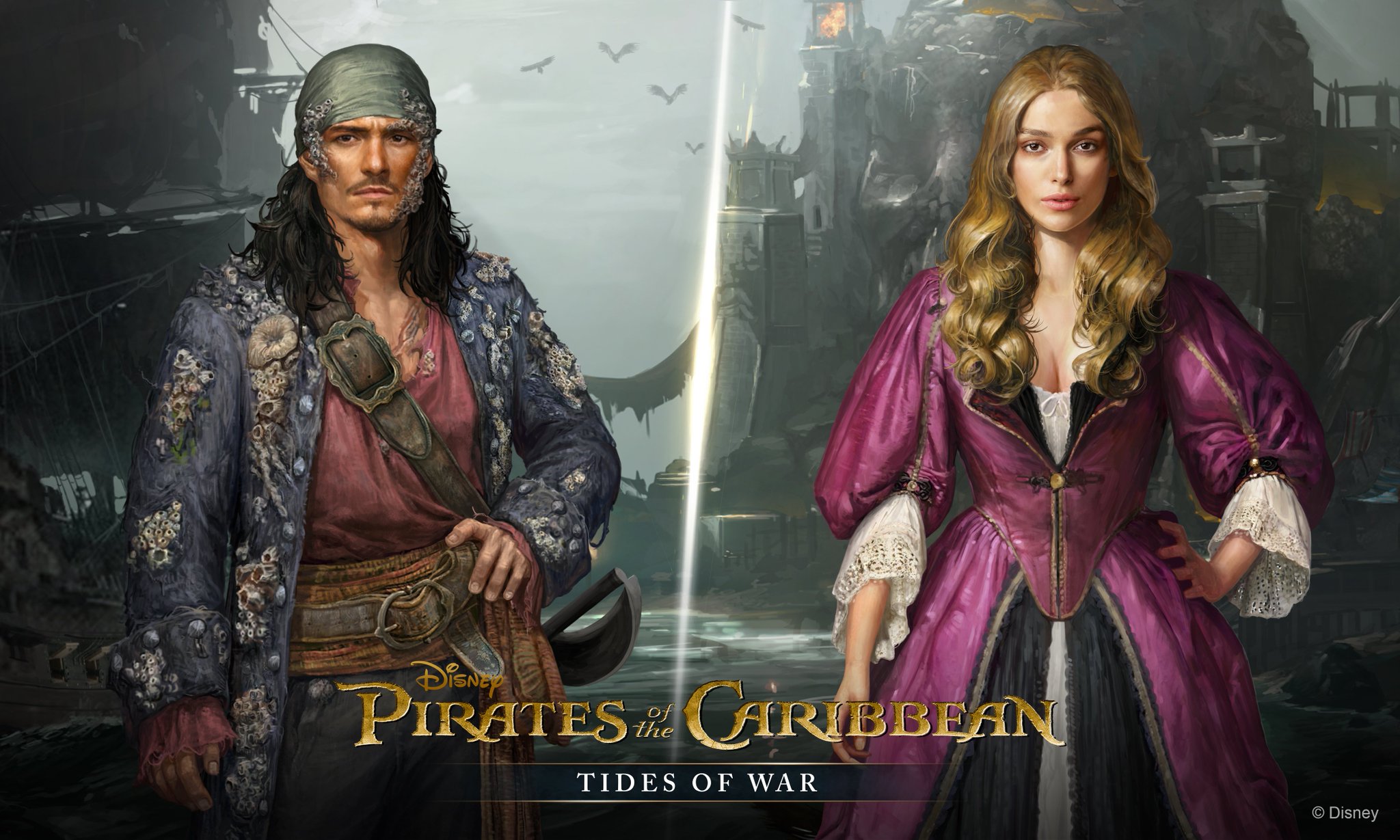 Pirates of the Caribbean: Tides of War on Twitter: "Will Turner and El...