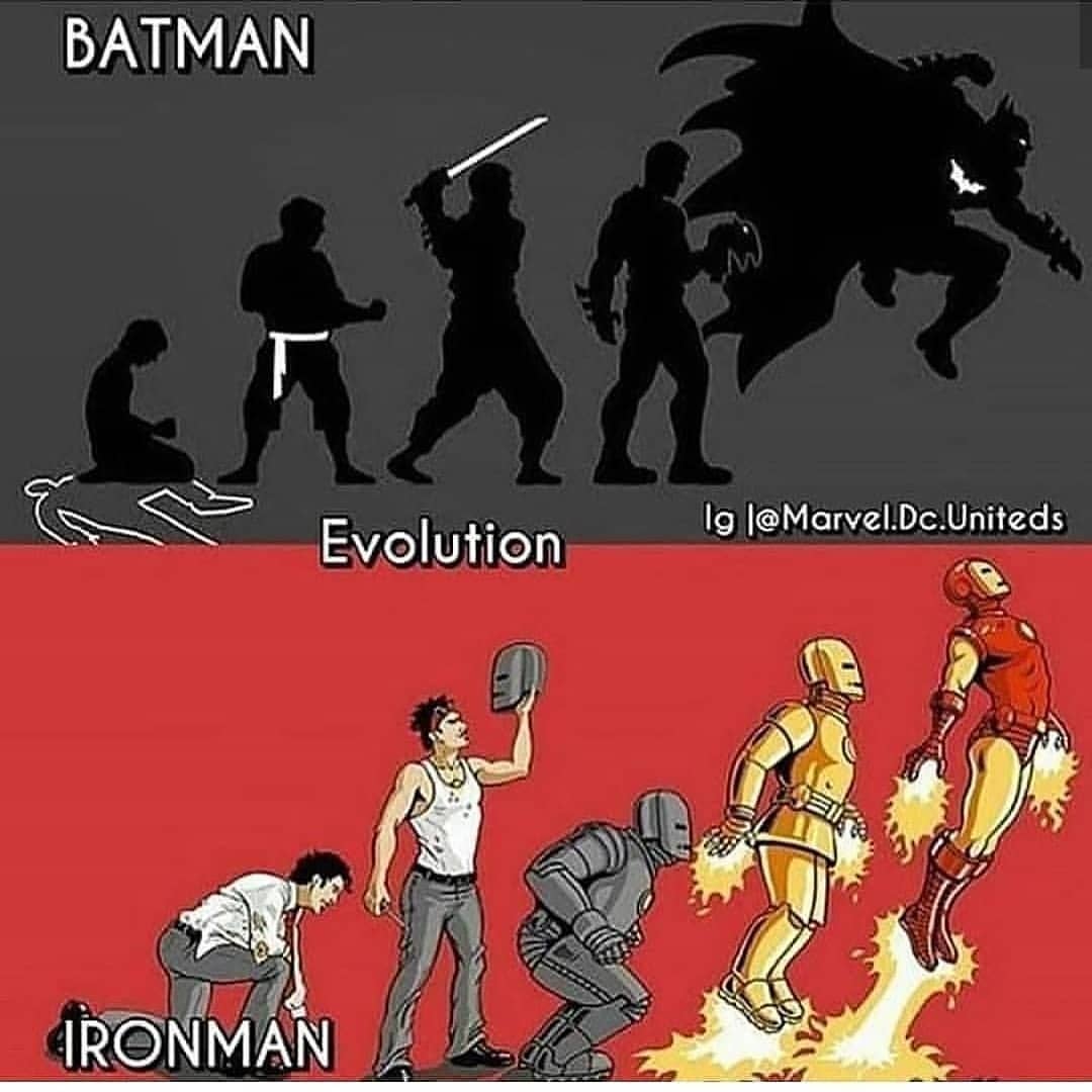 Marvel_Fanverse's tweet photo. Batman or Ironman? https://t.co/2kNVphfYpO
