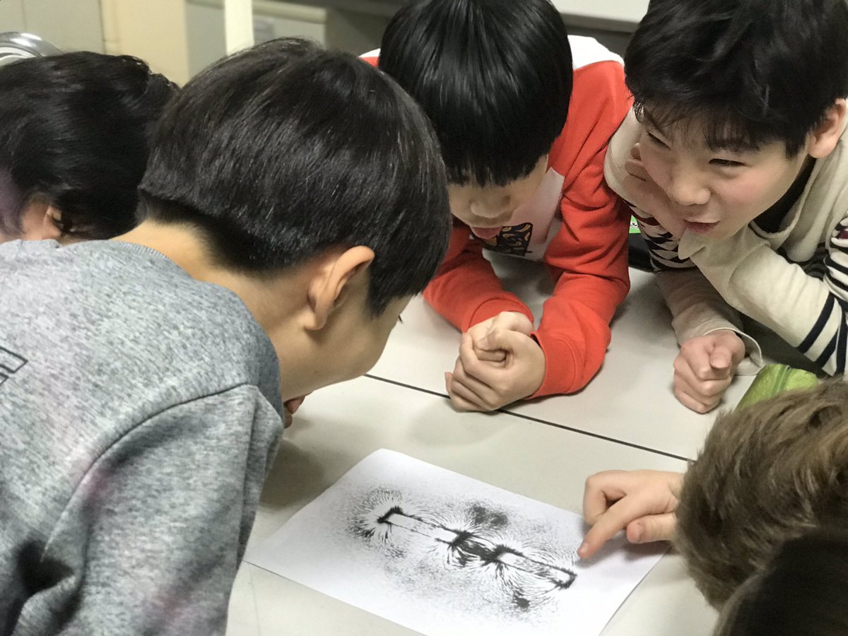 mrpownallclass's tweet photo. Myp grade 6 discovering the unseen forces of magnets @GSISKorea #MYPscience #science #magnets #inquiry https://t.co/L0S9untLDu