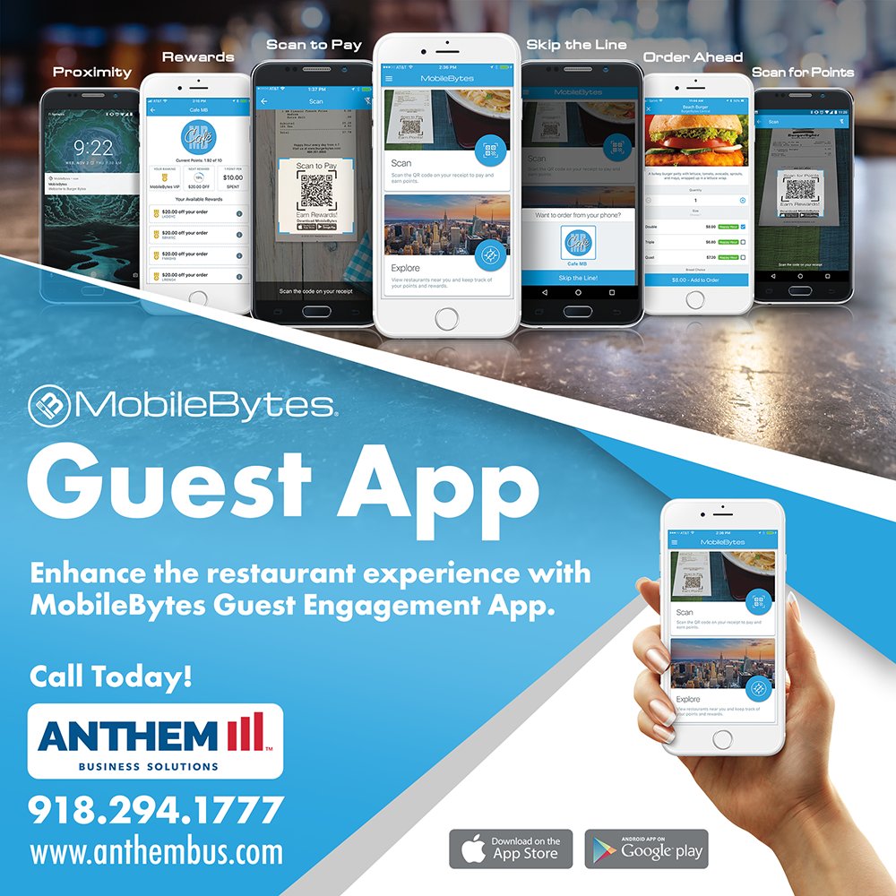 anthembus's tweet photo. The Guest Facing App for Your Restaurant is included with @MobileBytes ! Check it out!
.
.
#pointofsale #pos #restaurantpos #bar #barpos #creditcardprocessing #mobile #mobilebytes #ipadpos #payatthetable #restaurants #skiptheline #local #kiosk #anthembus https://t.co/sBSxYbt4sc