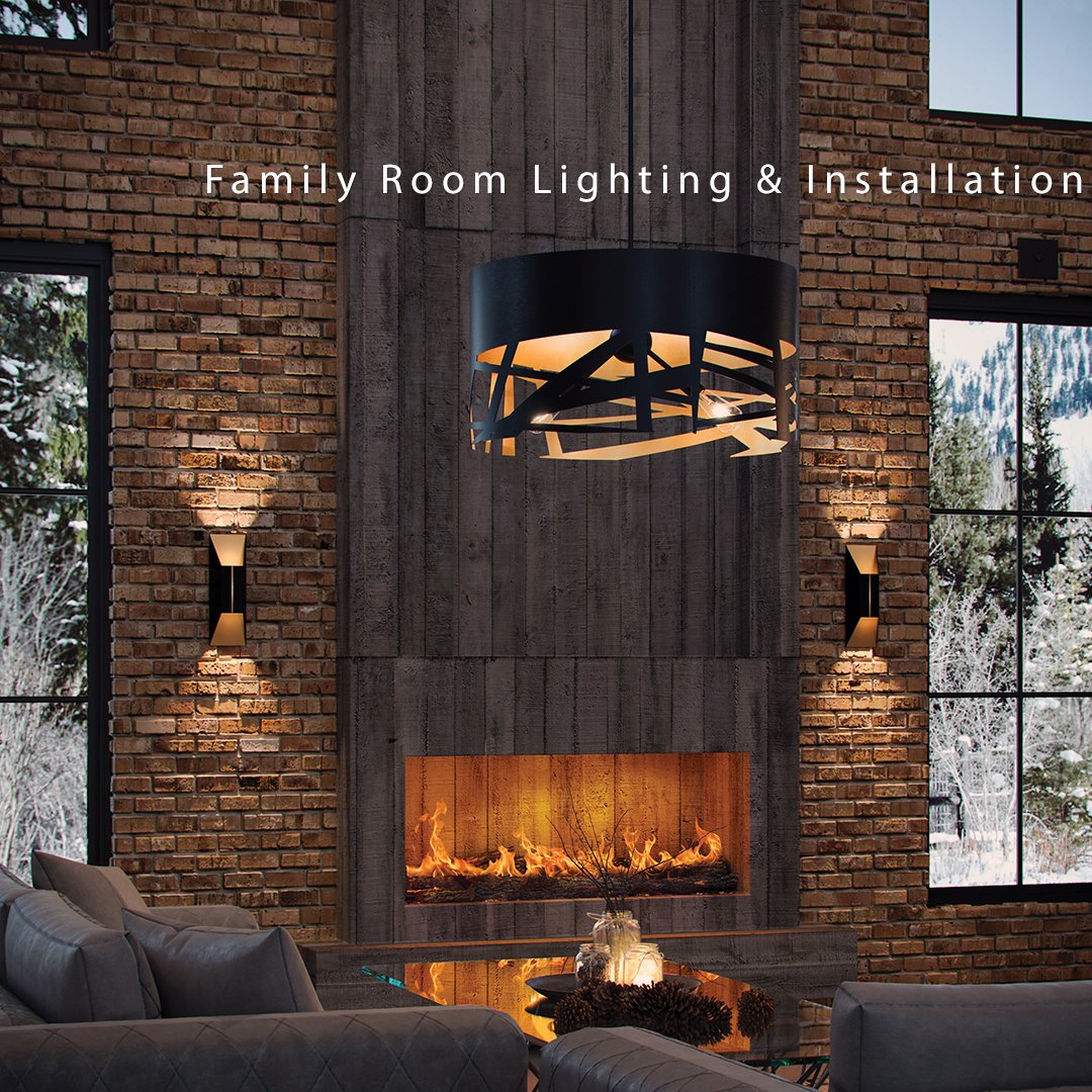 LightingOne's tweet photo. Head over to our website for our inside tips and tricks about lighting your family room! https://t.co/2hWAkt3RGZ
