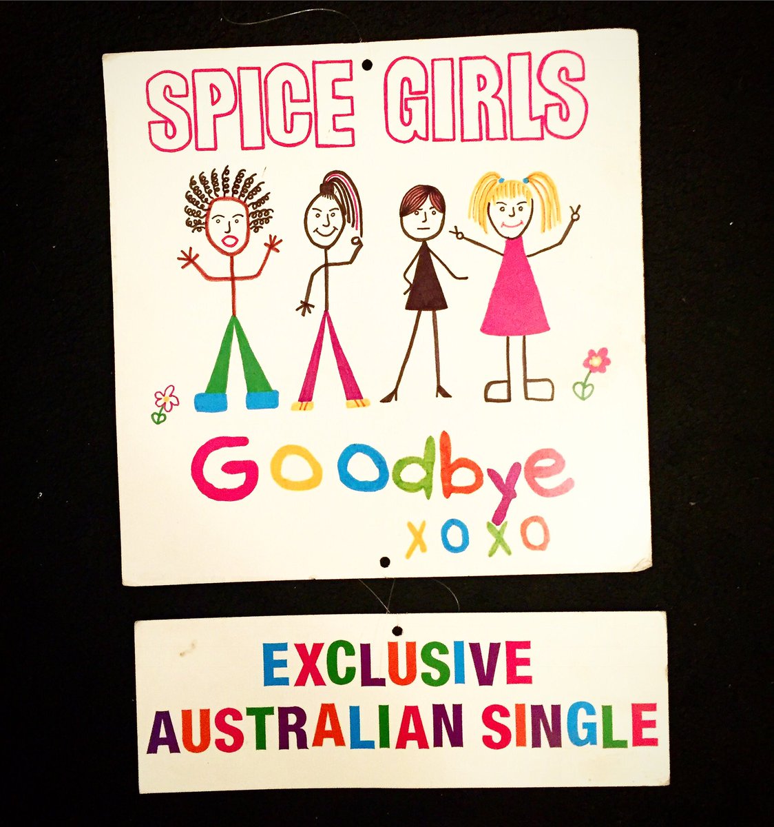 owen_minogue's tweet image. .@TheLoopAu 
Back in 1998 I was 17 &amp;amp; designed the artwork for the Australia release of ‘Goodbye’ by the @spicegirls 
So that my friends will be my request! #Loop98