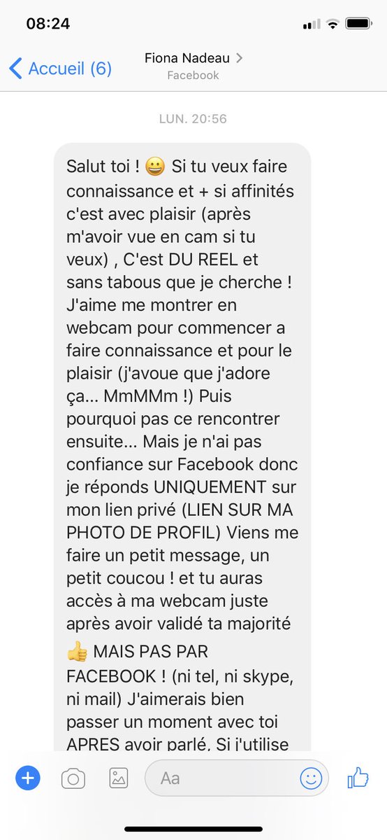 simondesoil's tweet photo. J’suis terrifié ptdrr les gens son fou wallah Facebook mercéé https://t.co/vfAJZ4RtQX