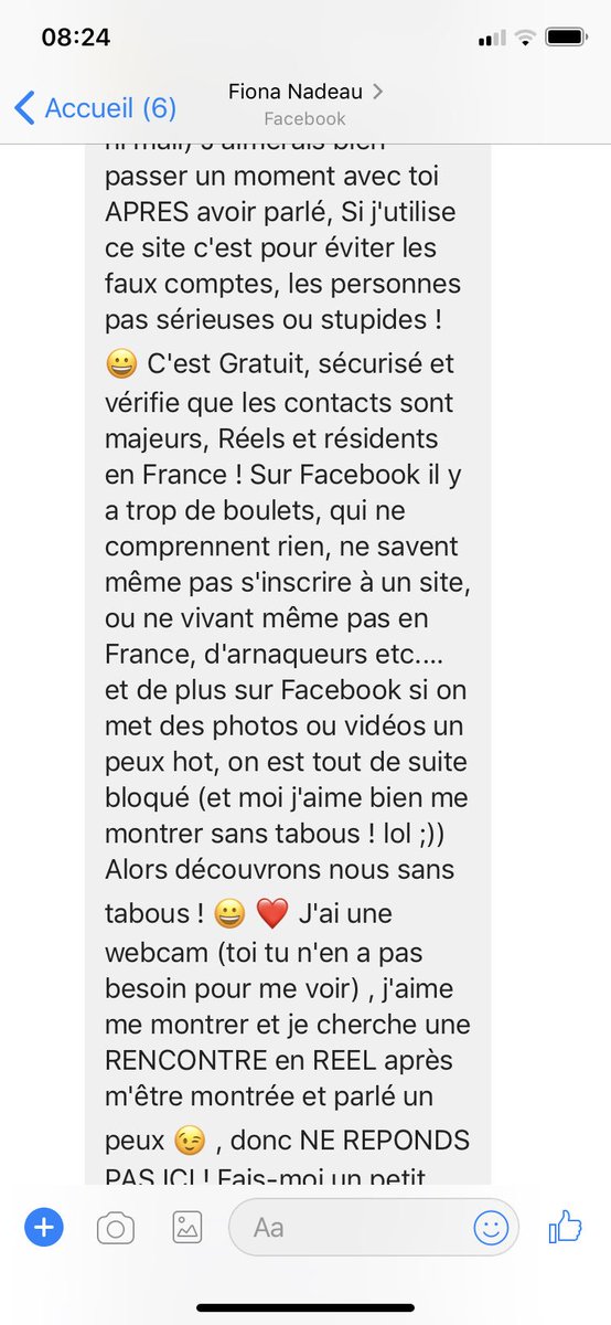 simondesoil's tweet photo. J’suis terrifié ptdrr les gens son fou wallah Facebook mercéé https://t.co/vfAJZ4RtQX