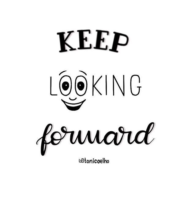 Keep looking forward! #30daysdraworletter #keeplookingforward #tonicoelho bit.ly/2RFP3GE