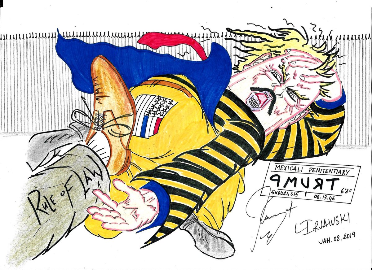 LIrjawski's tweet photo. @JimCarrey 📌Sheriff Lucky Luke handed over to our authorities AN AFFABULATOR w/ dyed hair WHO PROCLAIMED TO BE THE POTUS! Following numerous tests, there's no doubt today that the prisoner is a Mexican national, whom was trying to escape our jurisdiction!^) #PresidentNeverWas #ColorHimGone https://t.co/BGcYUbfyEa