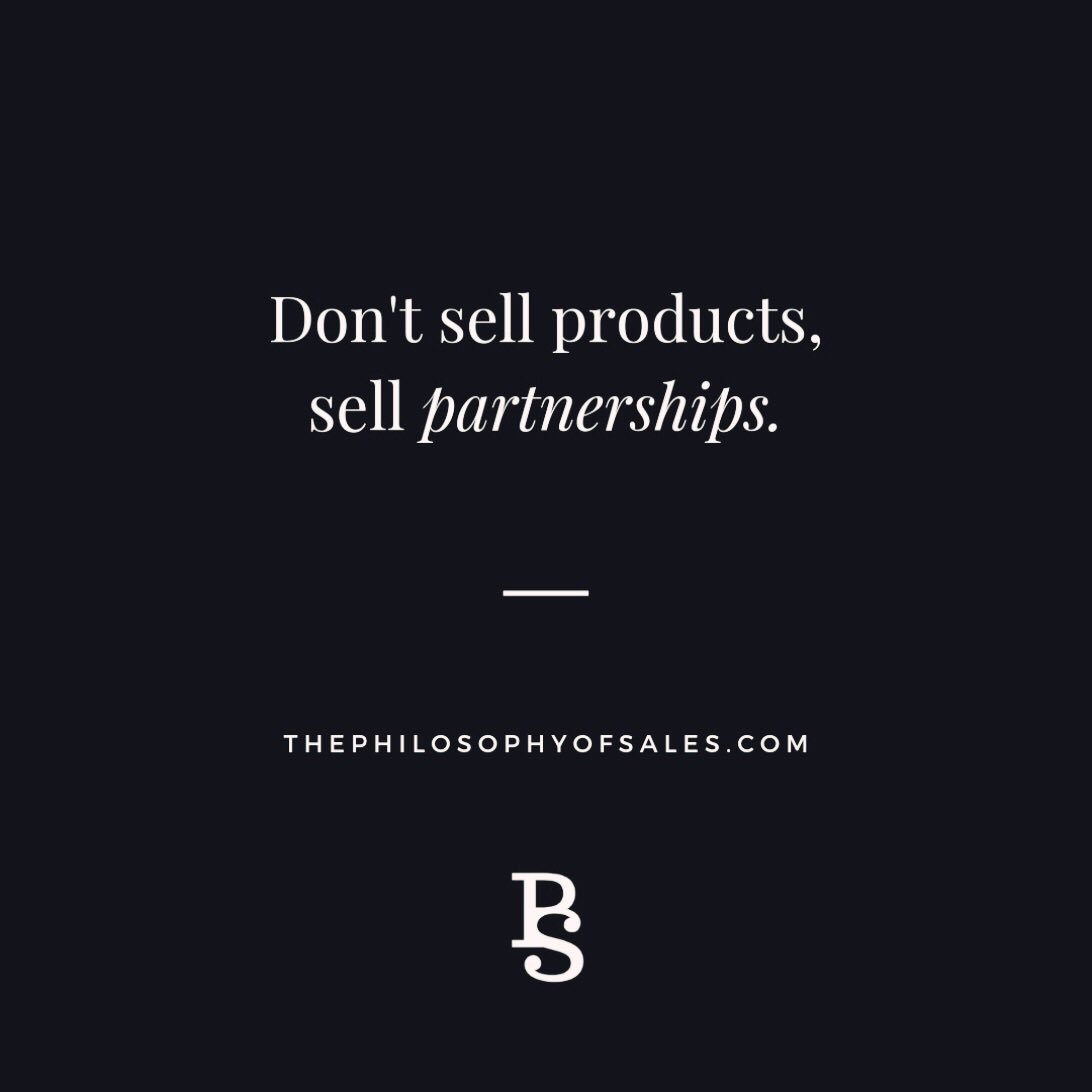 PhilosophySale's tweet photo. You will have more sustainable success if you treat others with compassion and empathy.  
⠀⠀
Don’t be transactional.  
⠀⠀
Ask yourself how you can add value to each and every interaction regardless of the benefits associated.  

#salestips #business #consultant #Entrepreneur https://t.co/IwPZUfy0Kr