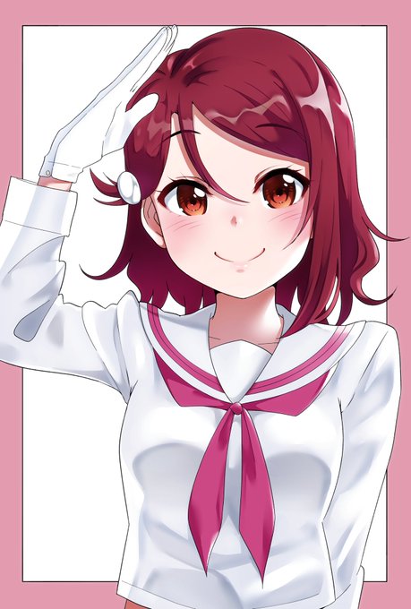 あの子の髪型を真似てみた梨子ちゃん

#桜内梨子 