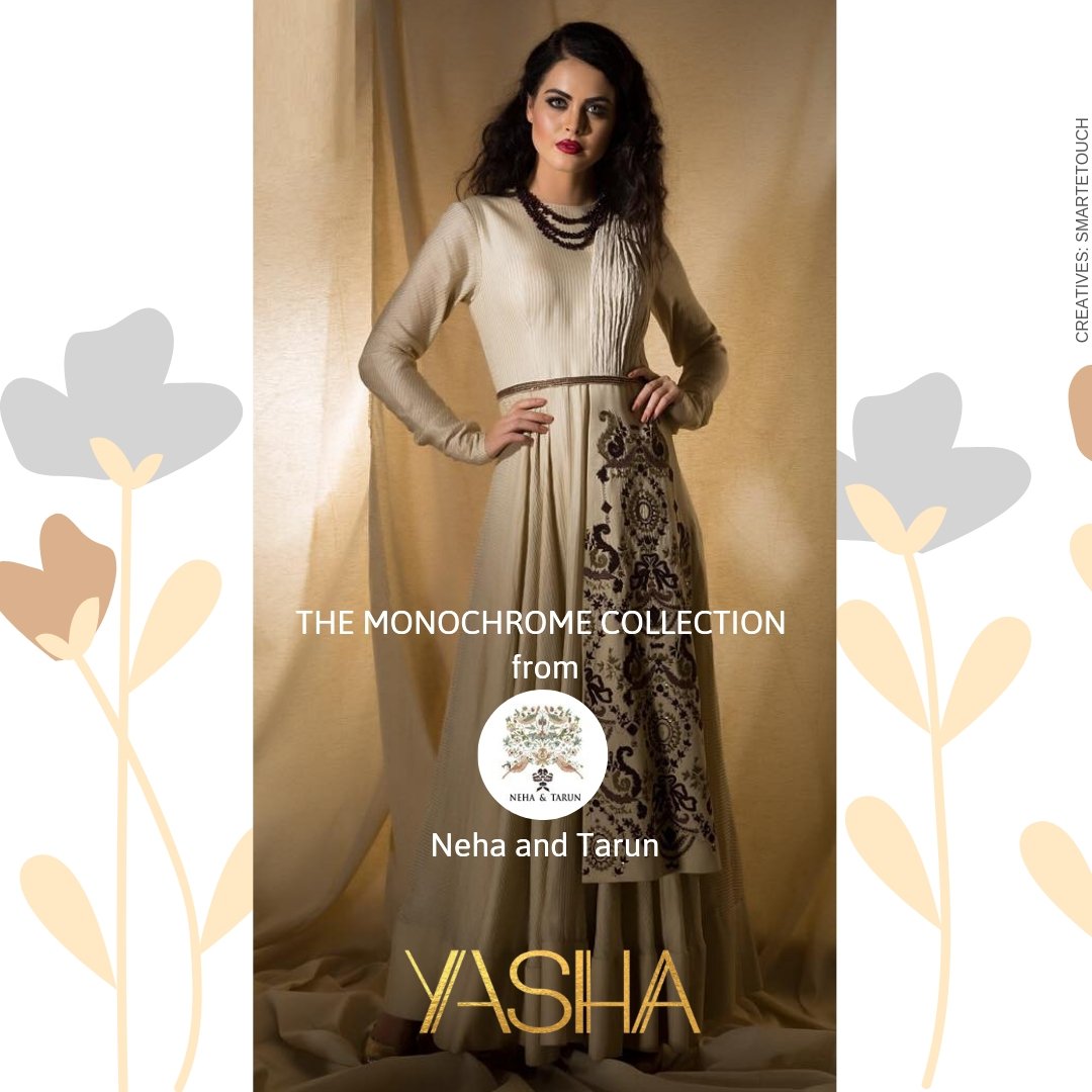 yashacouture's tweet photo. The Monochrome collection from ‘’Neha and Tarun’. Bringing to you the finest in fashion with our quality designer dresses from our Exclusive Multi Designer Showroom, Yasha.

#Yasha #designer #dressy #look #beautiful #designer #outfit #shopnow https://t.co/T1CsoEM2bQ