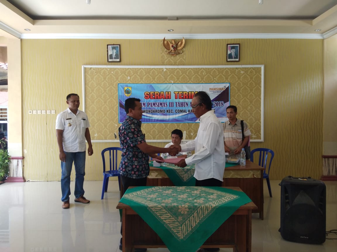 wonokromo2's tweet photo. Serah Terima Program PAMSIMAS III Tahun Anggaran 2018 https://t.co/8kIWoTrXAZ