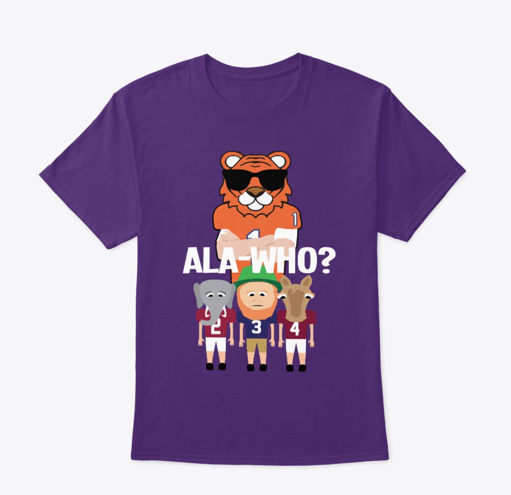 bellyupwoody's tweet photo. @BellyUpSports We might need to send some of these to our guys in Death Valley @cwilkins42
@Cle_Missile
@swaggy_t1
@_jross8
@teehiggins5
#AlaWho
#Clemson #NationalChampionship #AllIn https://t.co/6Id4yyt2H1