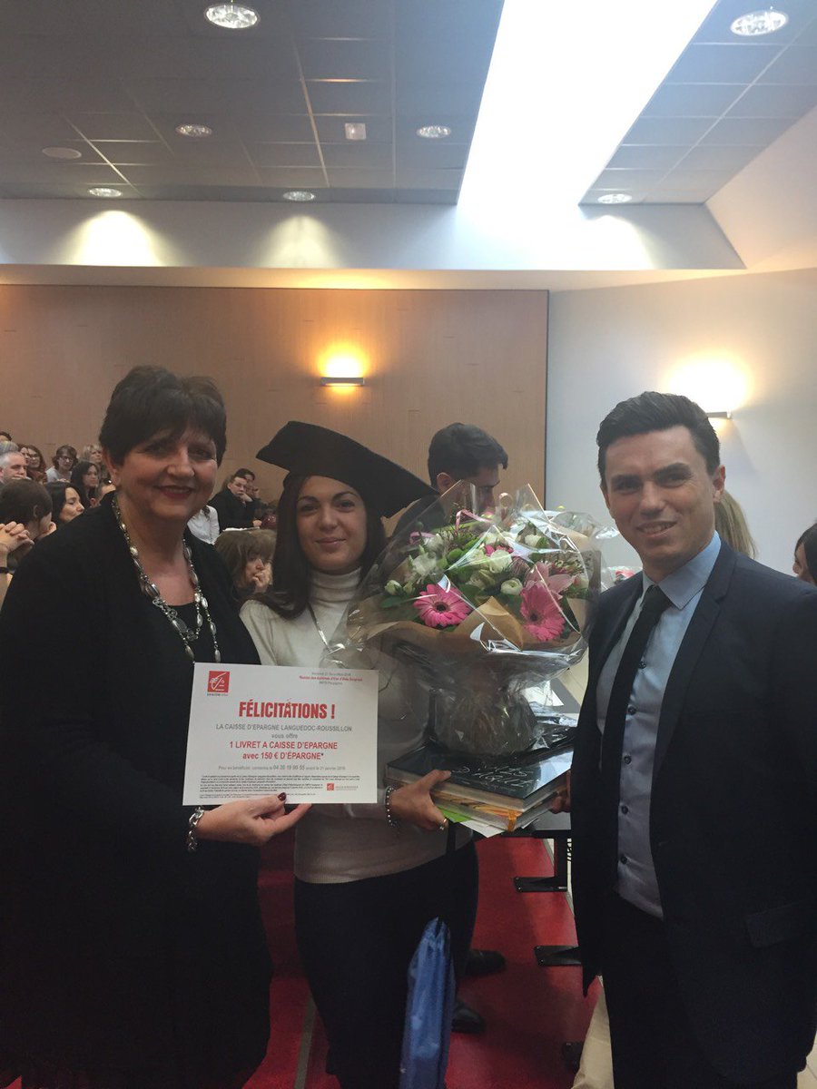pascale_strat's tweet photo. La Caisse d'Epargne @CaissepargneLR @nacera_benosman @richtersebast présente lors de la rentrée des aides soignants à Perpignan. Présente également lors de la remise des diplômes de la promotion 2018 @Perpignan_66 . #diplome #caissedepargne #partenaire #satisfaction. https://t.co/pROMCvWN37