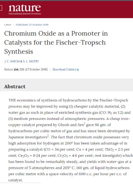 12.2/4As Chem chair@Dacca Uni,he did globally acclaimed studies on photocatalysts,technical gas rxn&agri chem like phosphatic fertilizers. In 1939 he joined IISC where he investigated Fischer-Tropsch rxn 4 synthesizing hydrocarbons&the mech of NH3 synthesis 4m Nitrogen&Hydrogen.