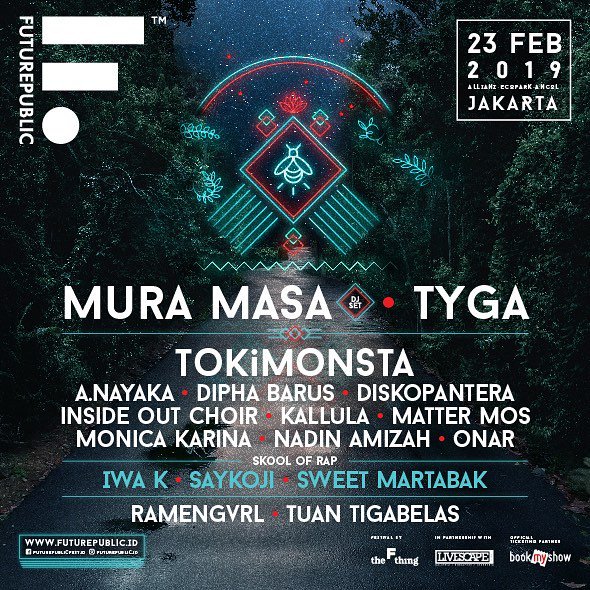 Confirmed! TYGA to perform at Future Republic on February 23rd at Eco Park Ancol, Jakarta
