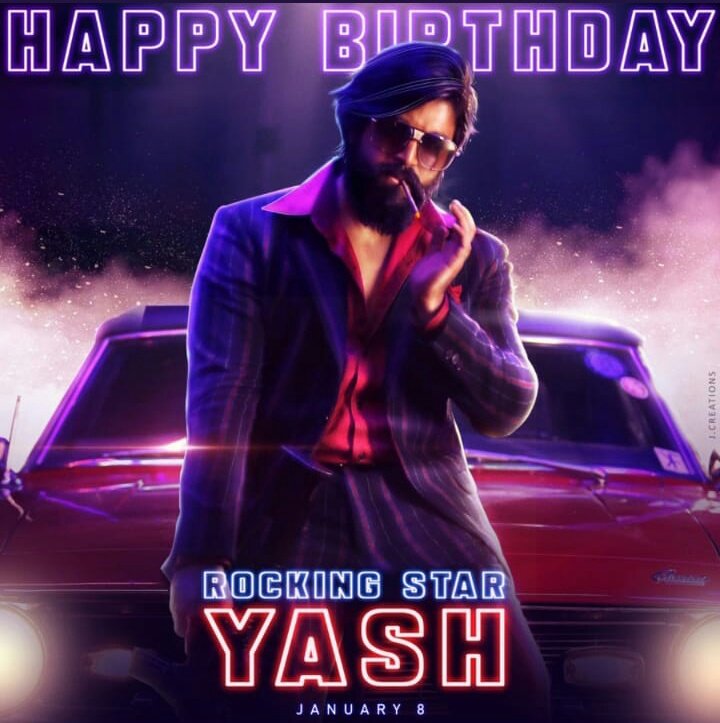 Happy Birthday Rocking Star Yash The One Who Came Conquered