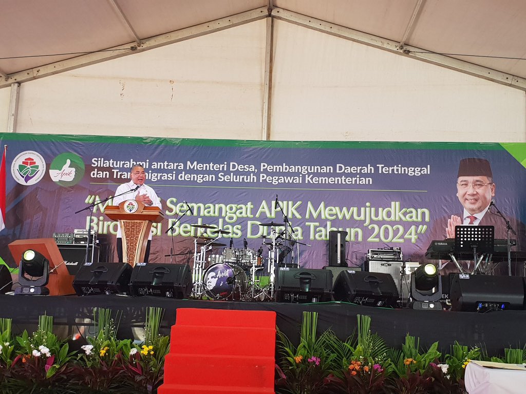 "Kita telah membuktikan bahwa kita bisa. Kinerja kita tiap tahun semakin baik. Tingkat kepuasan publik semakin naik" <a href="/EkoSandjojo/">Eko P. Sandjojo</a> 

#kemendes2019