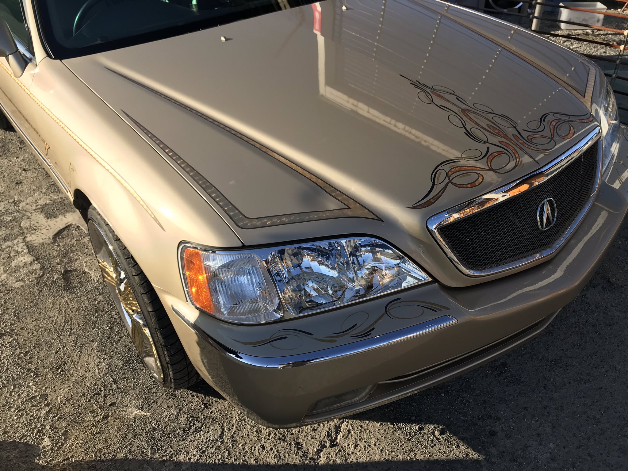 Vankish 悪質ないたずらだなぁ Honda Ka9 埼玉 川越 鈑金塗装 塗装 車 バイク カスタムペイント オールペイント エアブラシ カスタムカー 車好き アメ車 エイジング塗装 Vankish Vankishkustoms Art Custompaint
