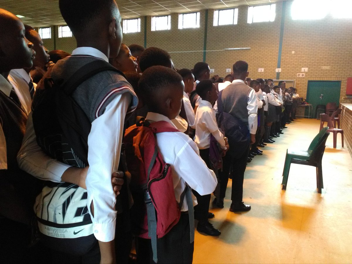 BafokengHS's tweet photo. Assembly 08/01/2019

We are proud to be here.....

#BafokengHS https://t.co/o0NnNNNpTt