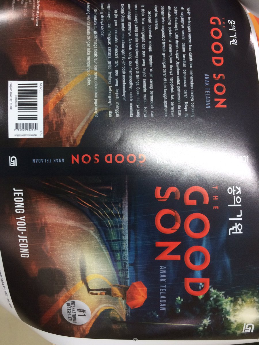 Ada yang nunggu buku ini? The Good Son. Ternyata ceritanya seru banget. Thriller nih <a href="/sipetruss/">pe†rus</a> :))