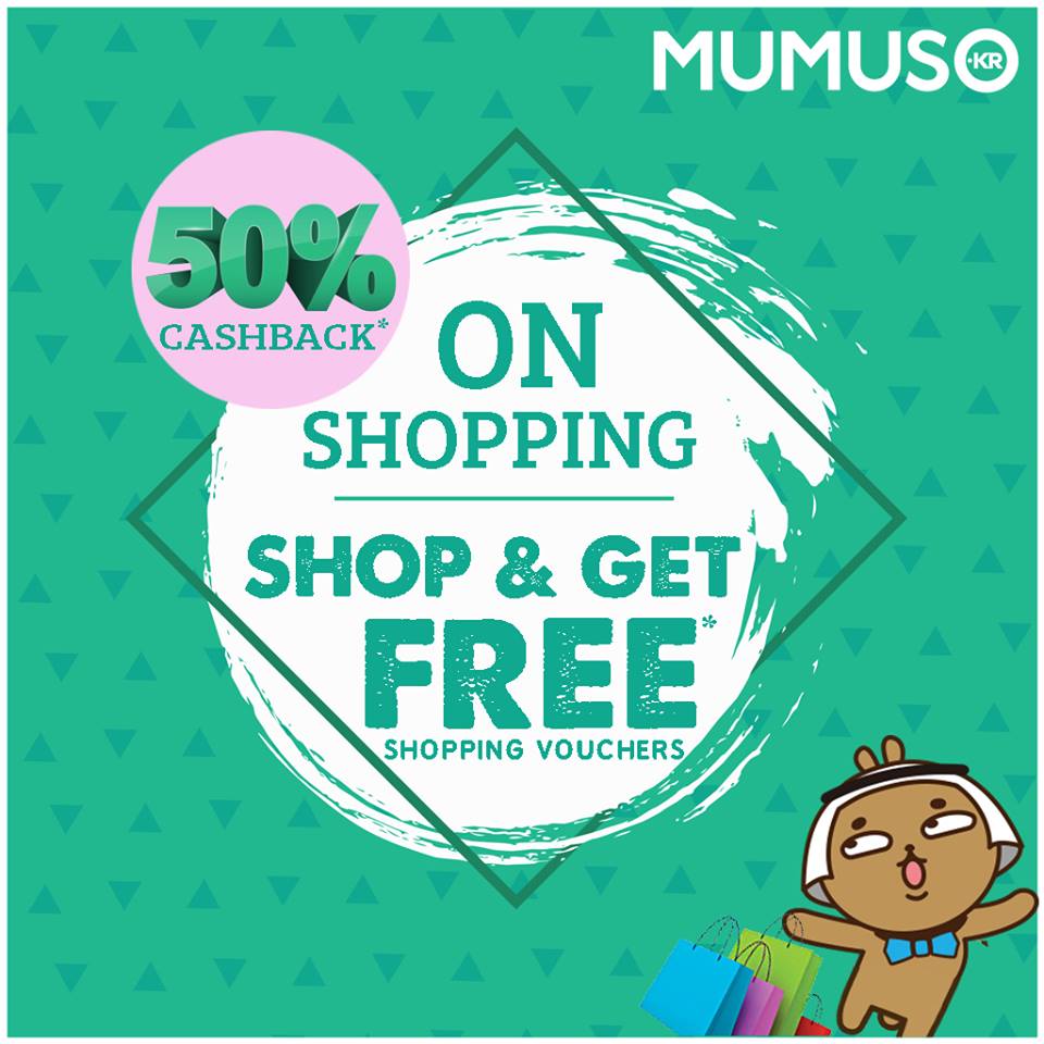 It's 50% Cashback at Mumuso!
Shop the amazing products we have for you and get shopping vouchers worth 50% of your shopping amount.
Hurry up and claim the Mumuso-lovely offer we have in store for you. :D
#Mumuso #FreeShopping #Vouchers #Offer #Shopping #MumusoIndia #ShopNow