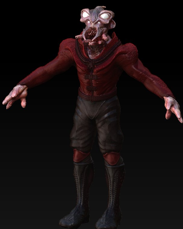 NovaHammer2's tweet photo. ZScuplt I am playing with. Have been thinking that this would a be a fun and ambitious animatronic costume build. https://t.co/UAuiBIiQOX