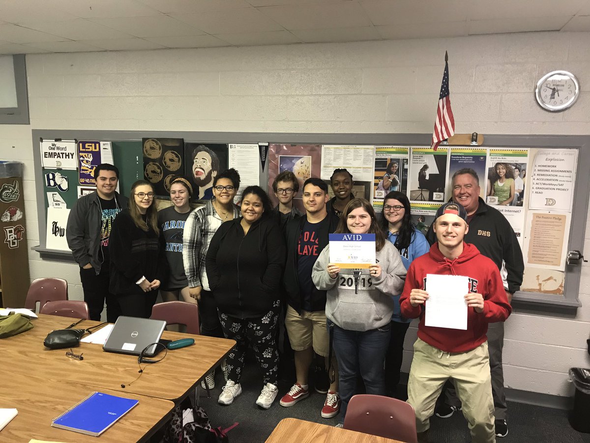 Dixon_Bulldogs's tweet image. Dixon High School has been recognized by @AVID4College as a certified AVID school. #OnslowAVID #TogetherHasPower #LoveServeCare