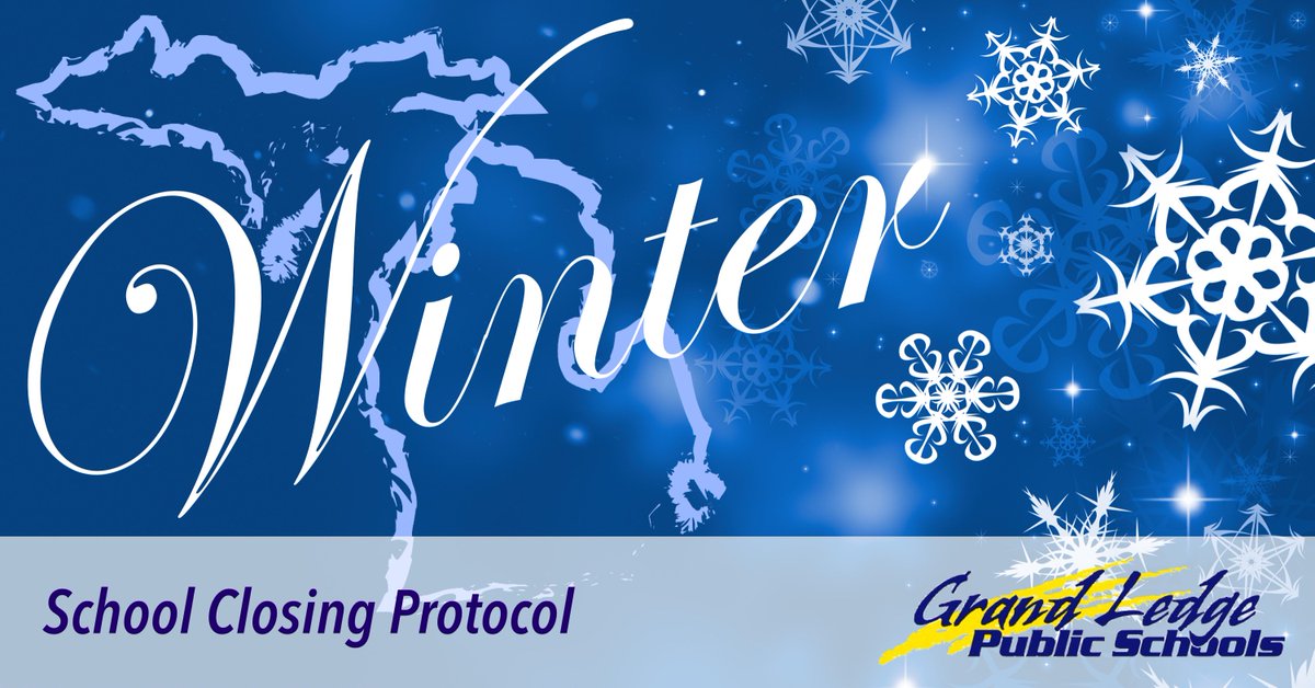 GLPS_rightnow's tweet image. Michigan's weather is unpredictable, but it seems winter may finally be arriving in our area. Grand Ledge Public Schools has established some guidelines for decisions related to inclement weather. You can read them at glcomets.net/downloads/dist…