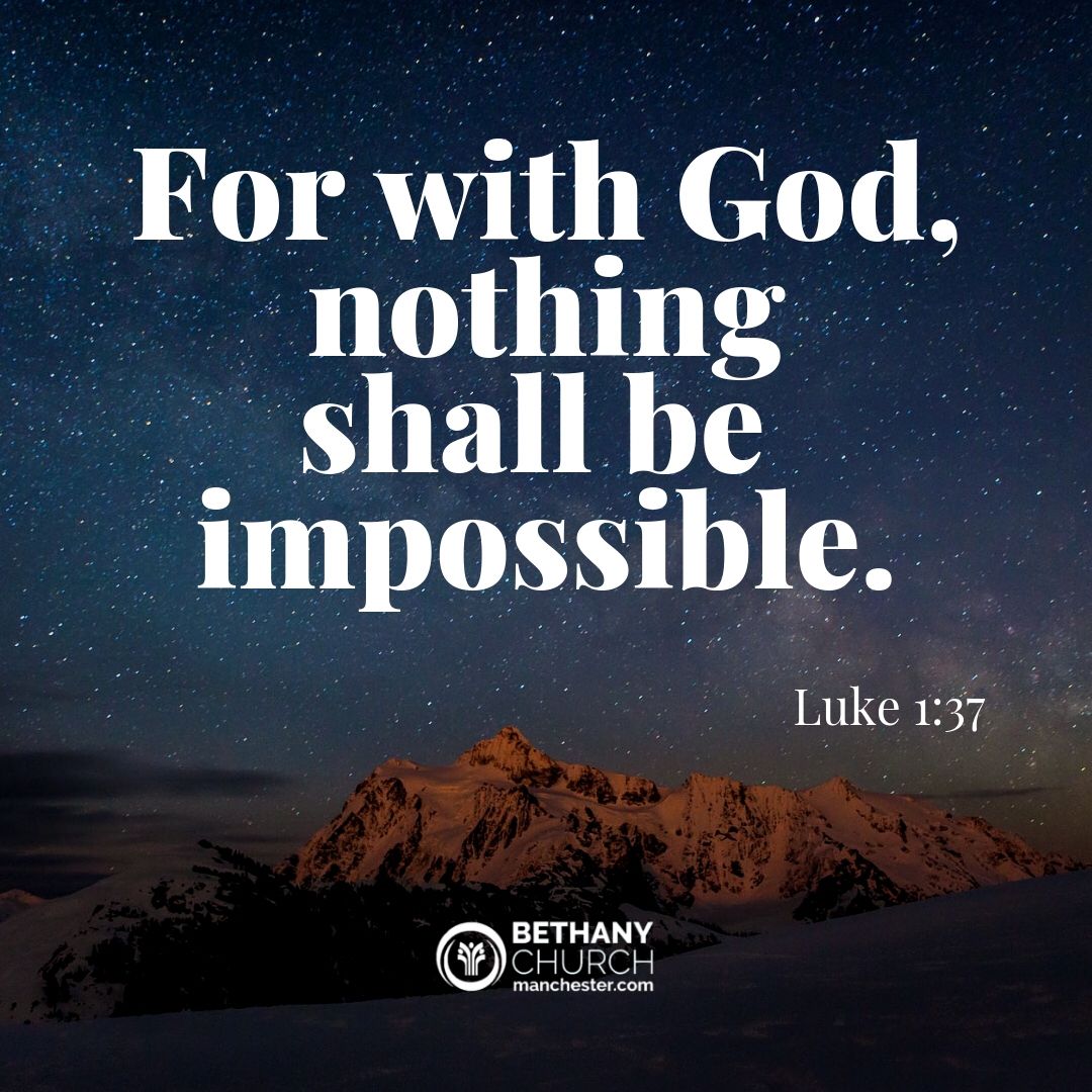 BCManchester's tweet image. Nothing is Impossible..

#BCManchester
#Luke1v37