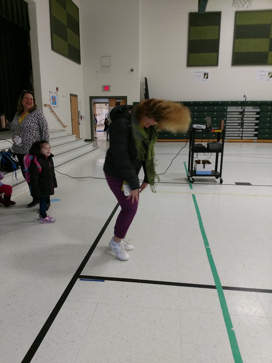 fde_pe's tweet photo. Morning Power Up! Get off the bus and get some! (Helping some teachers jump start their day as well😆) https://t.co/vZMUfUIjSf