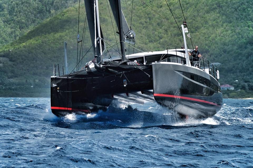 SailingWeek's tweet photo. Welcome back the team of HH66 R-SIX, who will be joining us in April for #ASW52! ⛵️🙌🏼

Robert Szustkowski's Polish HH66 R-SIX was the winner of the Multihull Class at Antigua Sailing Week and also donated computer equipment to Cobbs Cross Primary School! 🎓🏫

#ASW https://t.co/uHxHrCRTLV