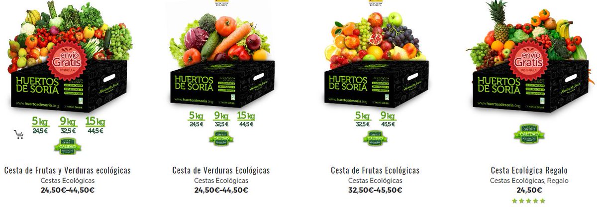 ¿Te has propuesto comer más sano este año? Nuestras cestas pueden ayudarte: huertosdesoria.org/tienda/fruta-y…