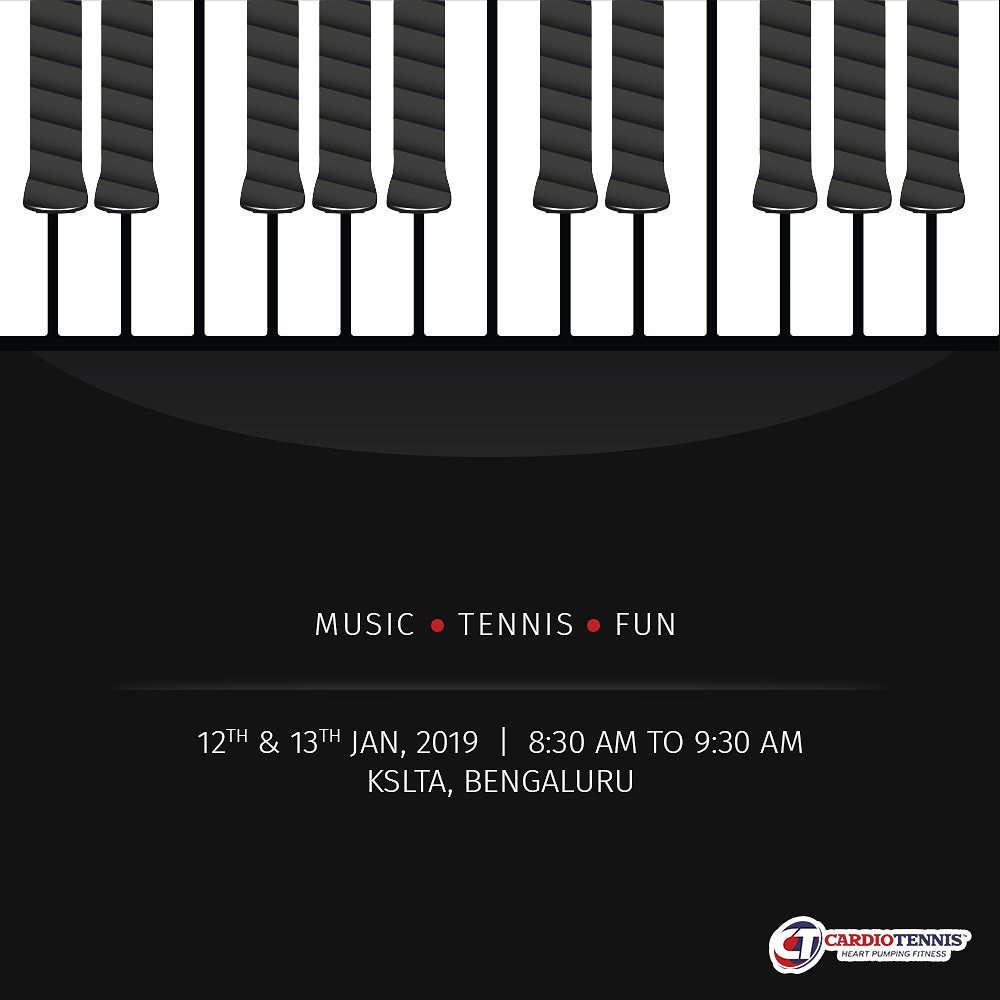 Get fit on the beats of music 🎵🎾

Join us this weekend and #PartyOnTheCourt 
To register, contact: 9731395717

#GetFitTheFunWay #TuesdayTunes