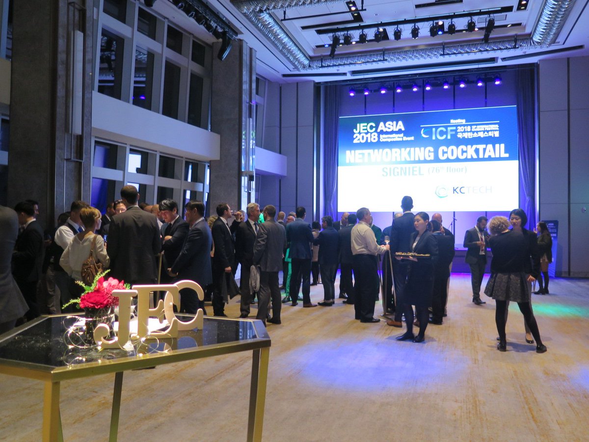 HNTMICE's tweet photo. JEC ASIA 2018 Evening Reception 
November 14, 2018
#Seoul #Reception #MICE #Events https://t.co/Dy0Mzkr4N3