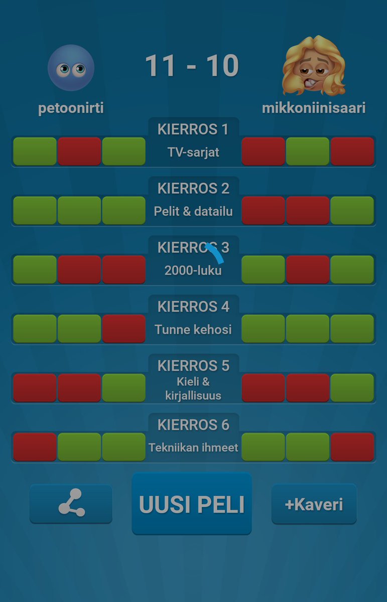 Ottoz11's tweet photo. Voitin juuri pelaajan mikkoniinisaari QuizTaistossa!

Lataa ja haasta minut täällä: https://t.co/PJcbbG20uh https://t.co/I9OuCbwXXU