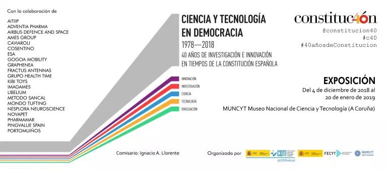 Pingvalue_Es's tweet photo. Hasta el próximo 20 Enero aún puedes visitar la Exposición Ciencia y Tecnología en Democracia con motivo del 40 aniversario de la Constitución en @muncyt A Coruña. @Pingvalue_Es es una de las 20 empresas presentes en  ella. https://t.co/eyB46AJBWR #40anosdeconstitucion #ACoruna https://t.co/RrBtNGdhJH