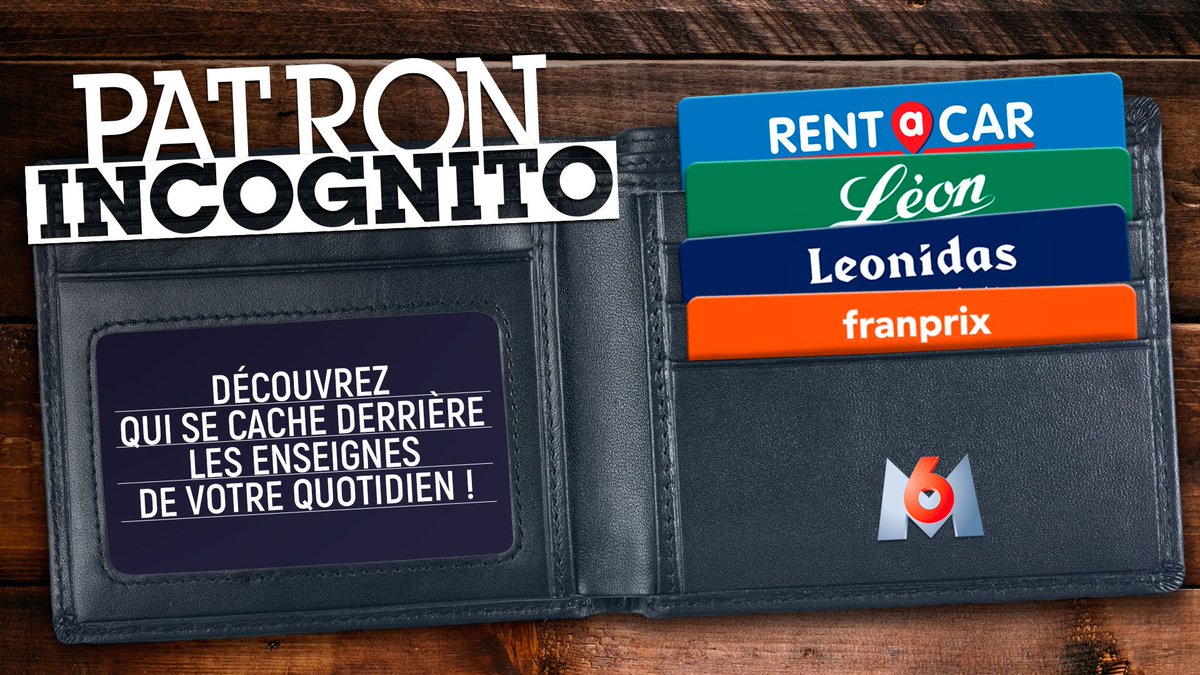 🚨 RDV ce soir à 21:00 sur <a href="/M6/">M6</a> pour la nouvelle Saison de #PatronIncognito 
Ce soir, le Patron de Léon de Bruxelles se prête au jeu 🍽️ 🤣 💼 

<a href="/Leon_Officiel/">LÉON - fish brasserie depuis 1893</a> <a href="/angellelievre/">AngéliqueSansonnetti</a>
