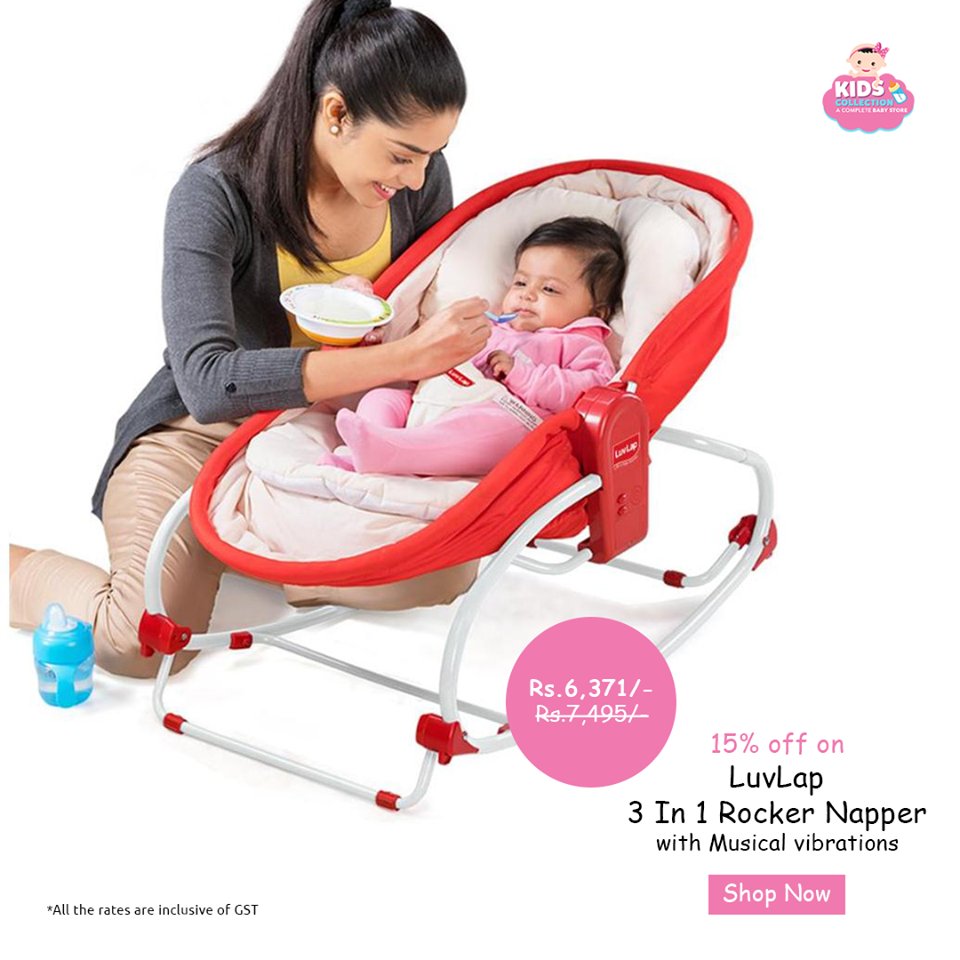 luvlap 3 in 1 rocker napper