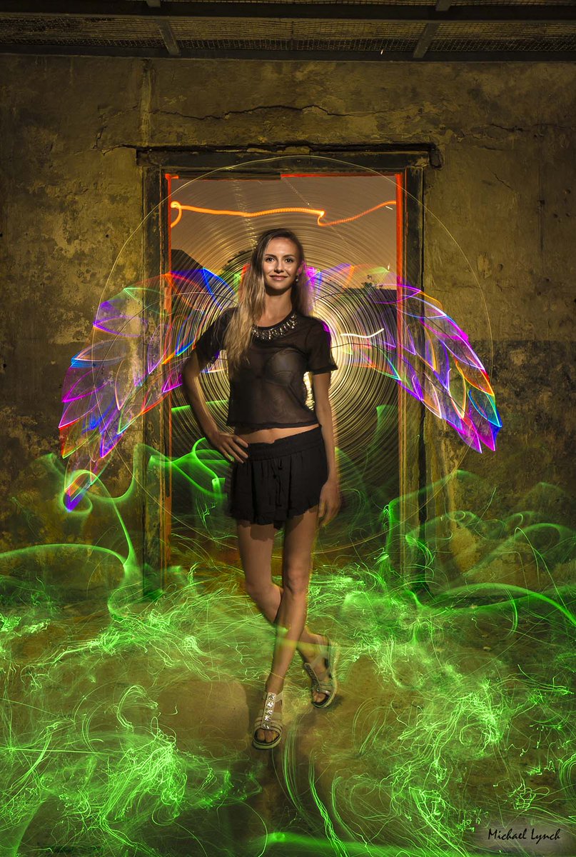 MickyLightPaint tweet picture