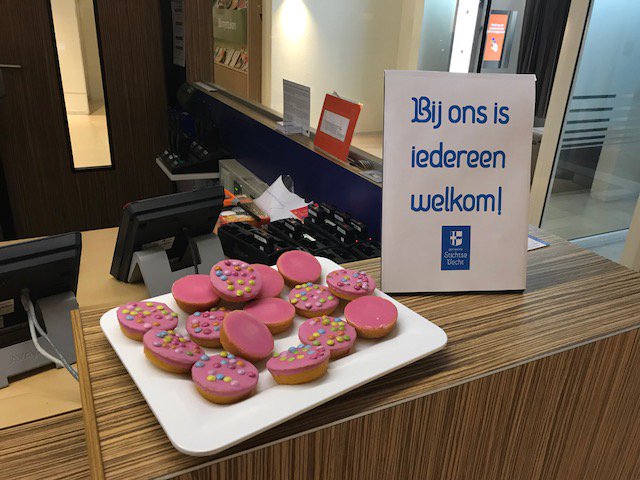 Vandaag hijsen we de regenboogvlag en spreken ons uit tegen de Nashville-verklaring. In Stichtse Vecht mag je zijn wie je bent en houden van wie je wilt! #nashvilleverklaring