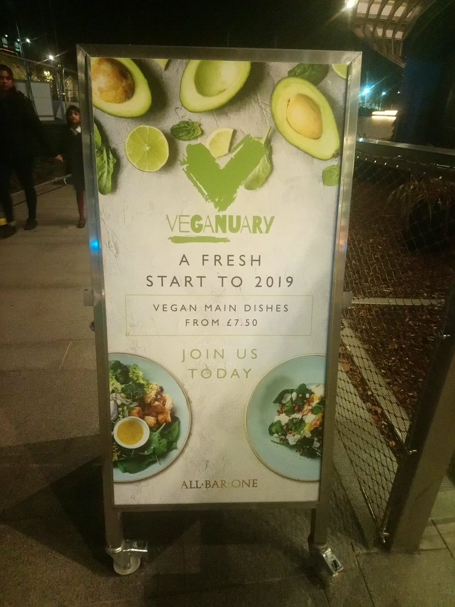 BishopWeston's tweet image. #veganuary!
It's on the buses
It's on the streets
It's in the papers
It's on TV
It's on the radio
It's in the shops
I hope it's on your plate!
#Veganuary2019
#TuesdayMotivation
#govegan
See @WeAreVeganuary for free help