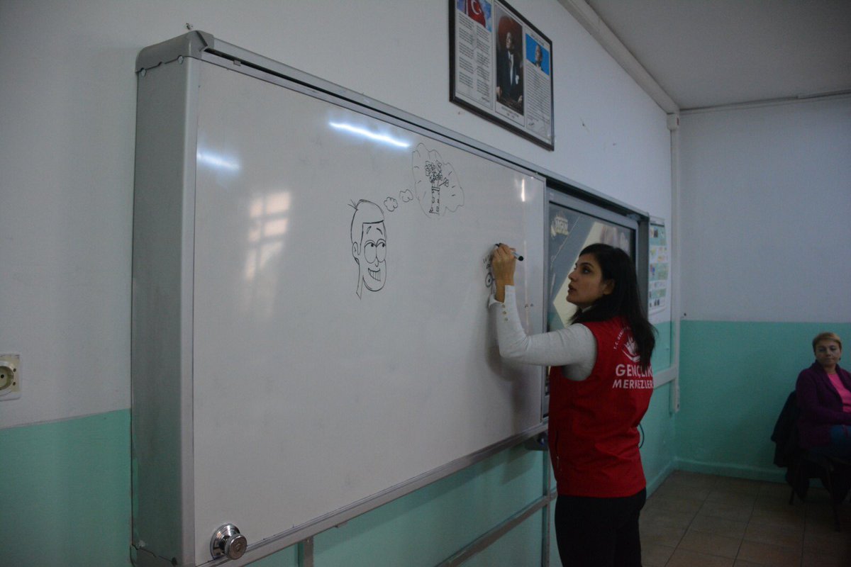 Gençlerimizin hem yaratıcılıklarının gelişimine destek oluyoruz hem de beraber olduğumuzda ne kadar güzel işler çıkarabileceğimizi farketmelerine katkıda bulunuyoruz. 

#KarikatürVeMizahAtölyesi
#GSBKozluGençlikMerkezi
#GSBGM