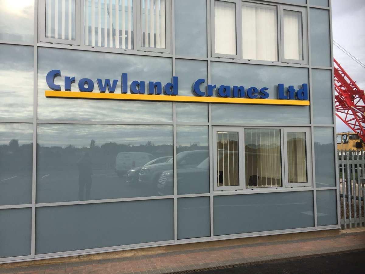 iSignsGroup's tweet photo. A recent sign produced and installed by team iSigns for Crowland Cranes #signmakers #peterborough #crowlandcranes @CrowlandCranes https://t.co/8f0I4c2bD5