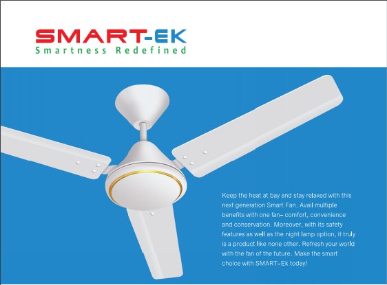 Best ceiling fans in india | Smartek