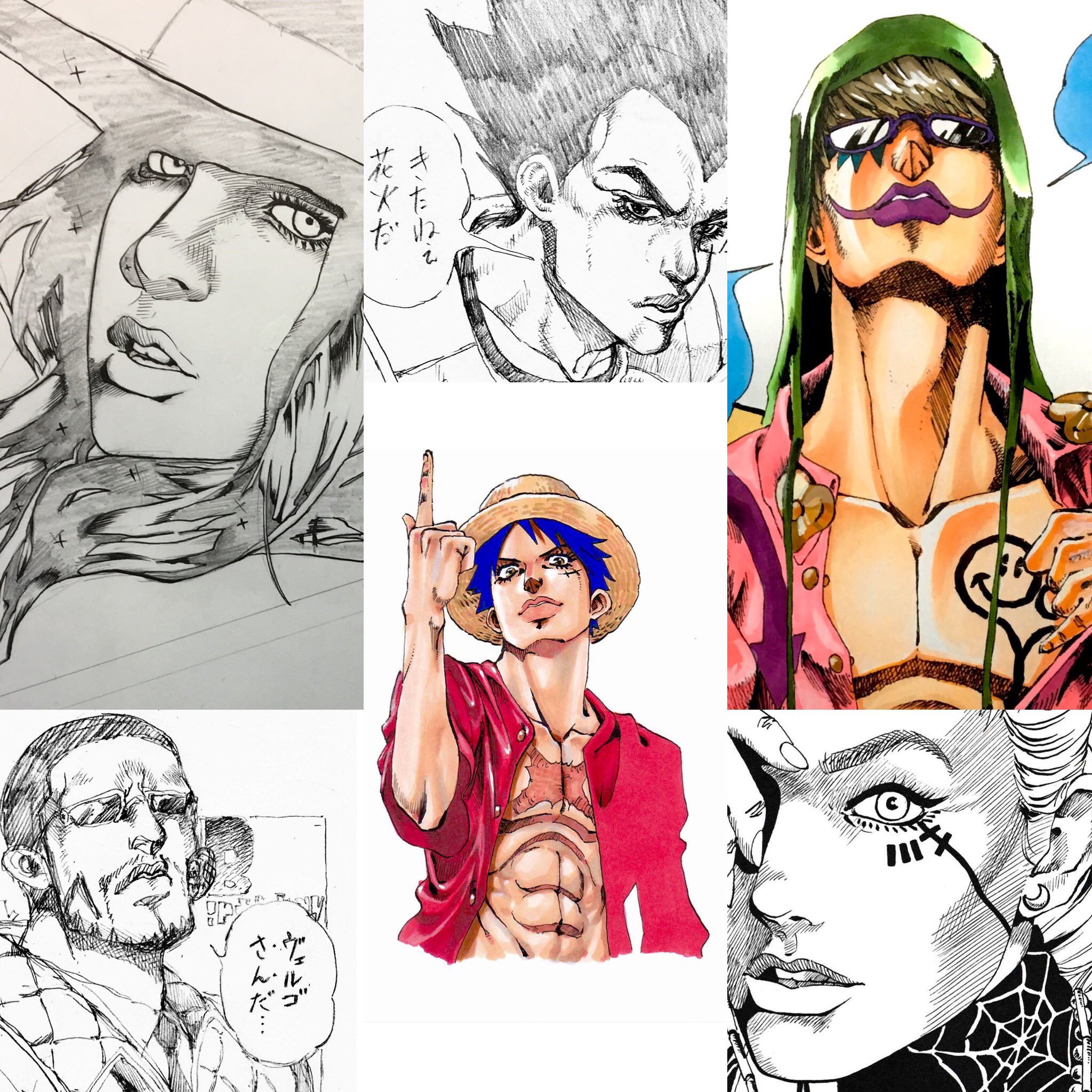 Evchik Rofta 55 Omg Please More One Piece In Jojo Style Pleeeeeeaseeeee Twitter