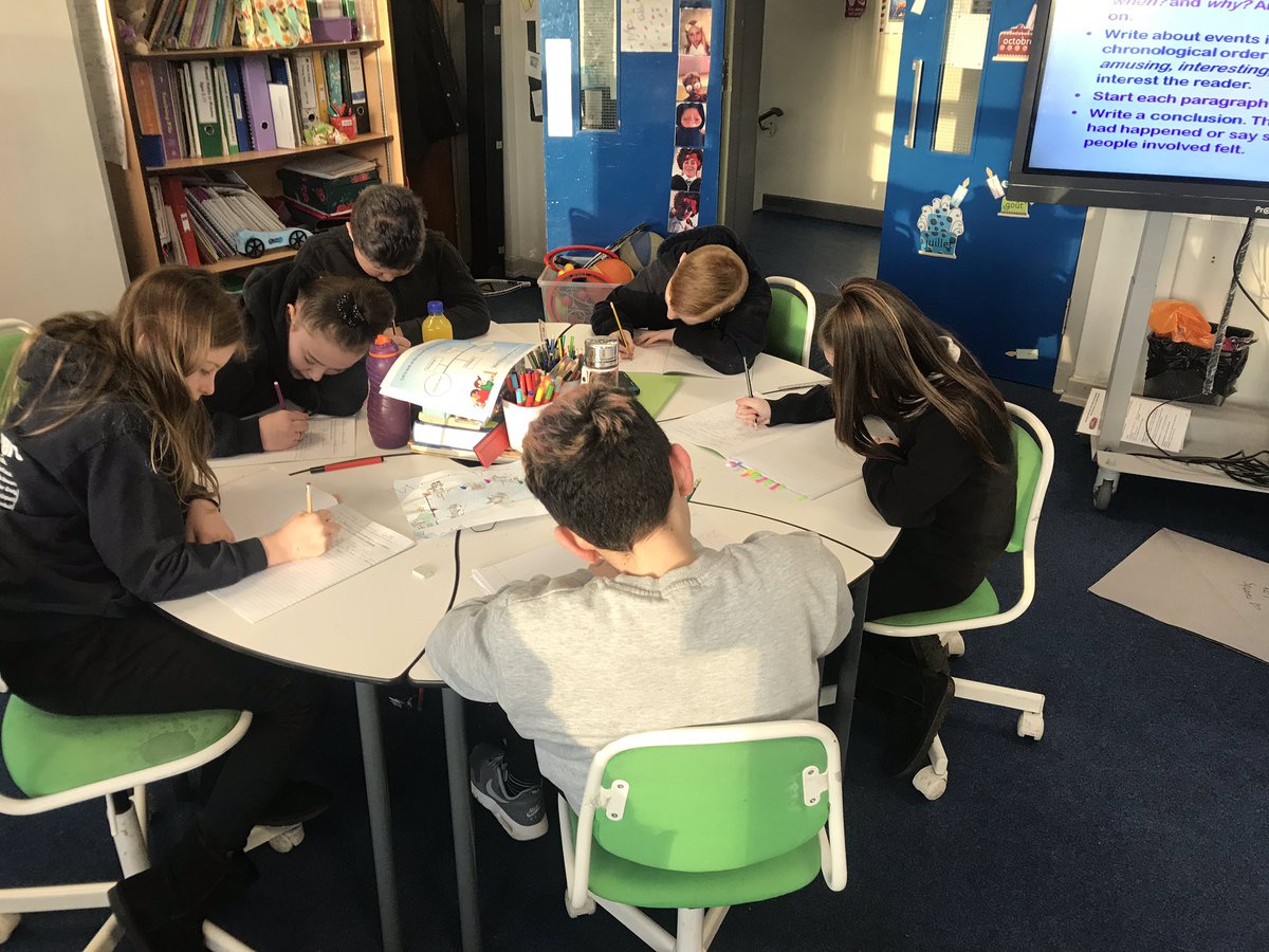 stlukesps1's tweet photo. You wouldnβt believe how focused it is in P7 this morning straight back into their writing!! Lots to write about our break! #impressed #focused #term3ready https://t.co/NXmi4UJVjr